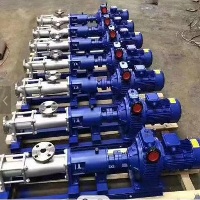Máy bơm trục vít bùn bền Máy bơm xử lý nước thải Máy bơm 1.5kw