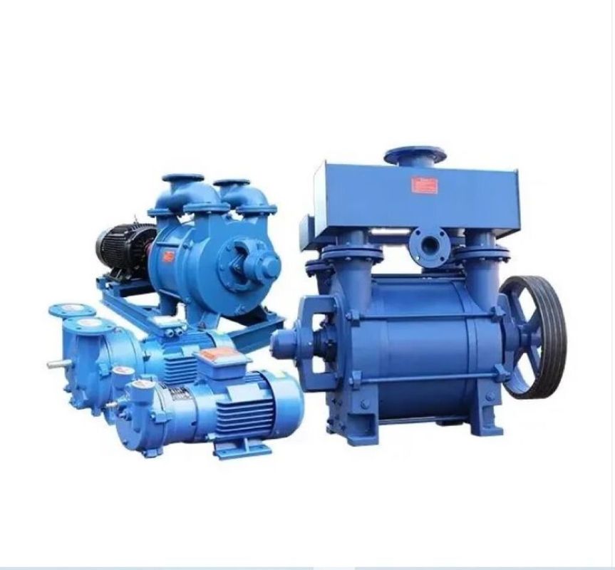Máy bơm chân không Piston ít dầu Máy bơm chân không loại cánh quạt quay vòng nước Máy bơm chân không điện