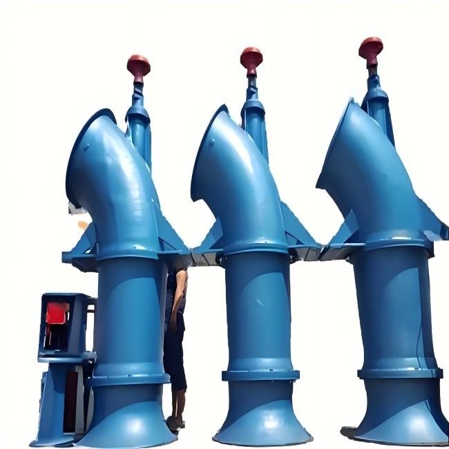 Máy bơm khuỷu tay / cánh quạt 10-35000M3/H Dòng chảy 1-25m Đầu cho trạm bơm