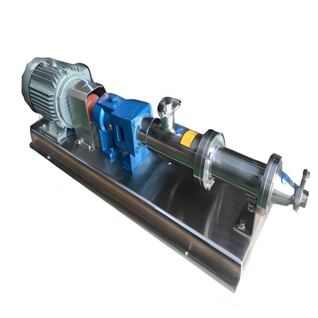 Máy bơm trục vít bùn bền Máy bơm xử lý nước thải Máy bơm 1.5kw
