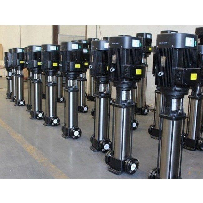 Máy bơm đa giai đoạn thẳng đứng SS304 cho nhu cầu chuyển nước công nghiệp